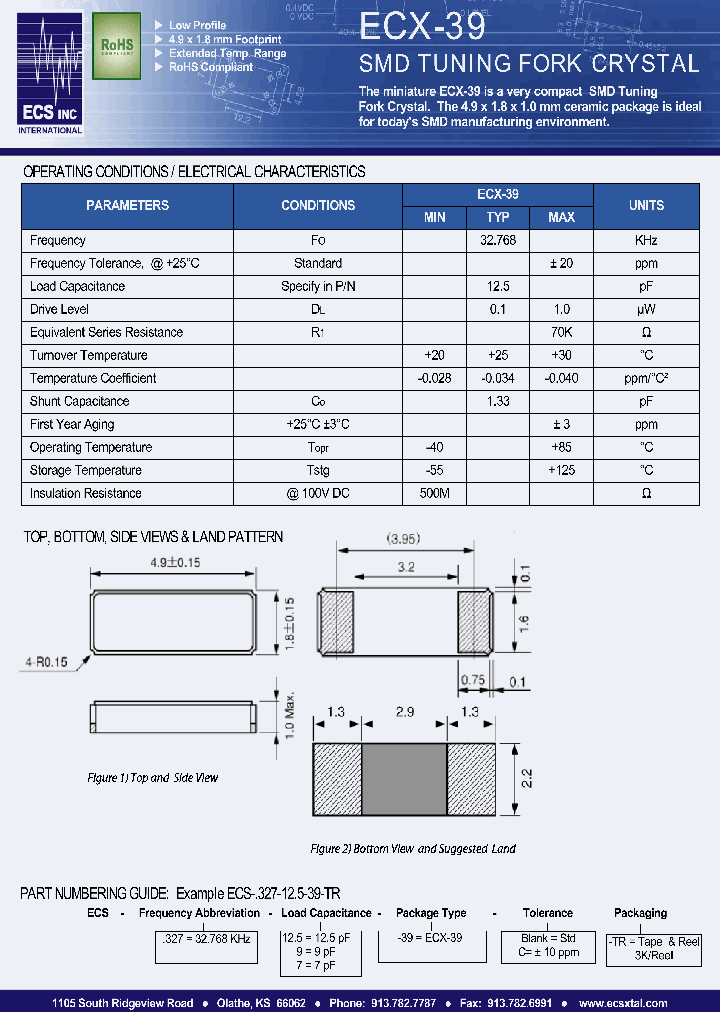 ECS-327-125-39-C-TR_4360010.PDF Datasheet