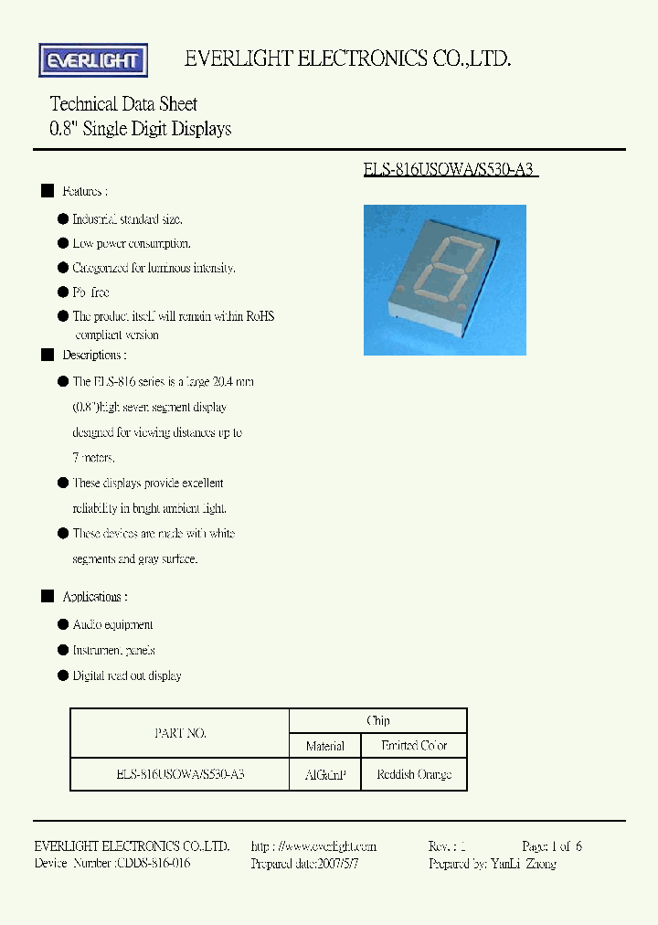 ELS-816USOWAS530-A3_4173632.PDF Datasheet