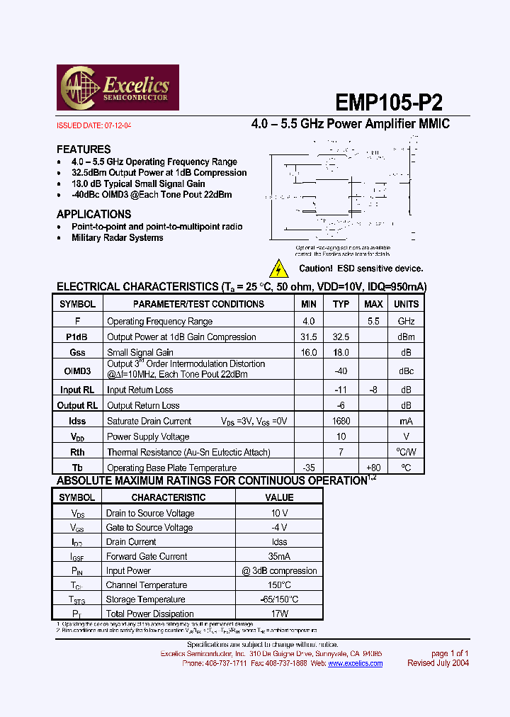 EMP105-P2_4630771.PDF Datasheet