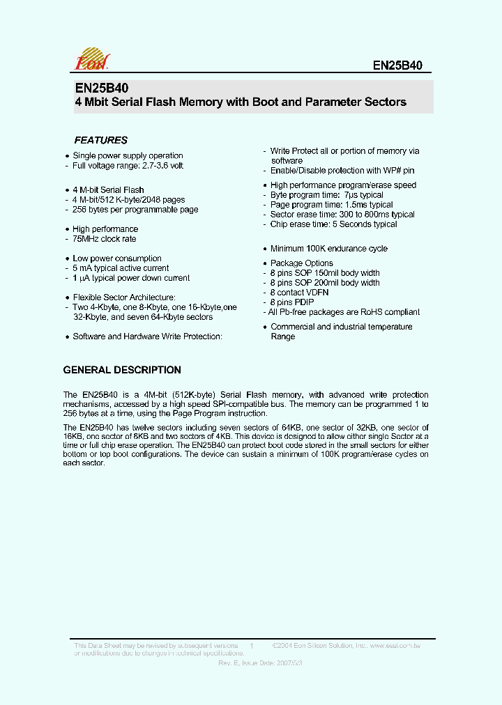 EN25B40T-50QI_4844718.PDF Datasheet