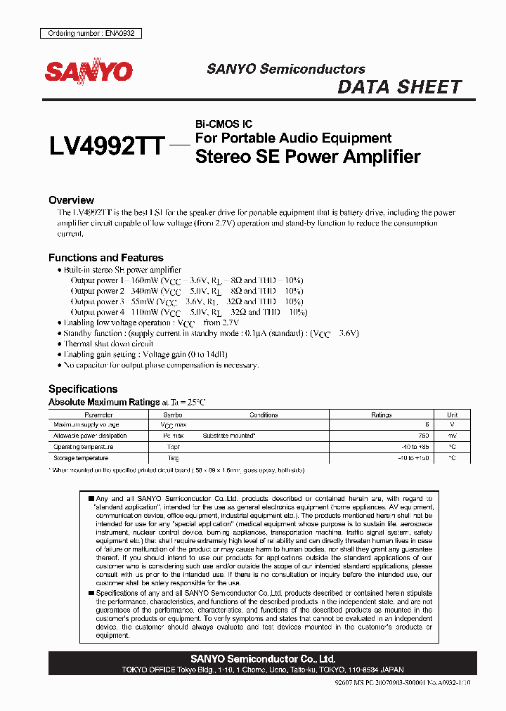 ENA0932_4492502.PDF Datasheet