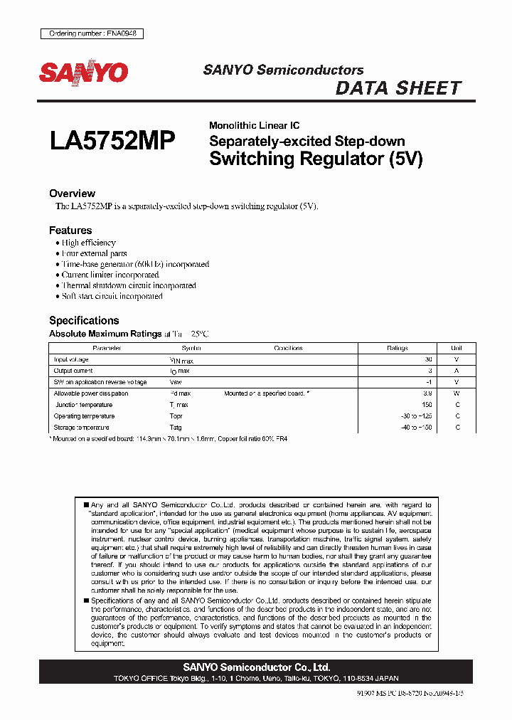 ENA0948_4786537.PDF Datasheet