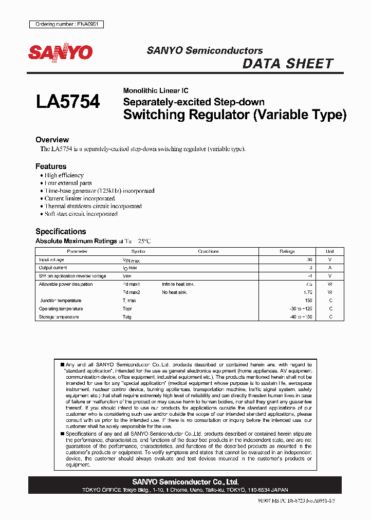 ENA0951_4788021.PDF Datasheet
