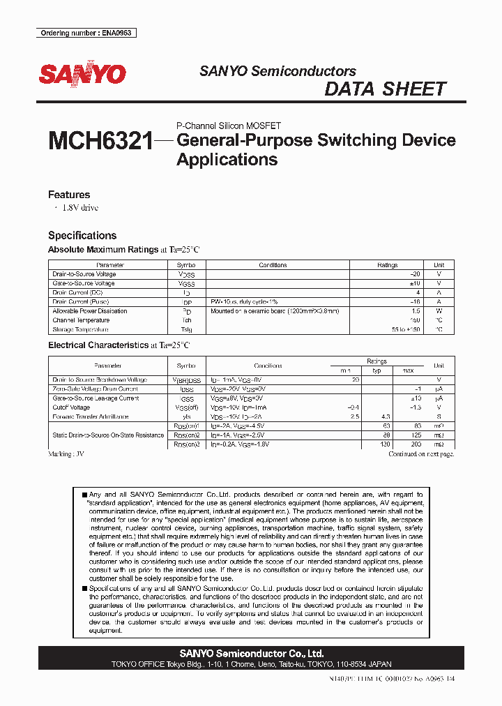ENA0963_4492365.PDF Datasheet