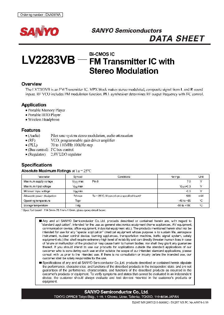 ENA0974A_4492373.PDF Datasheet