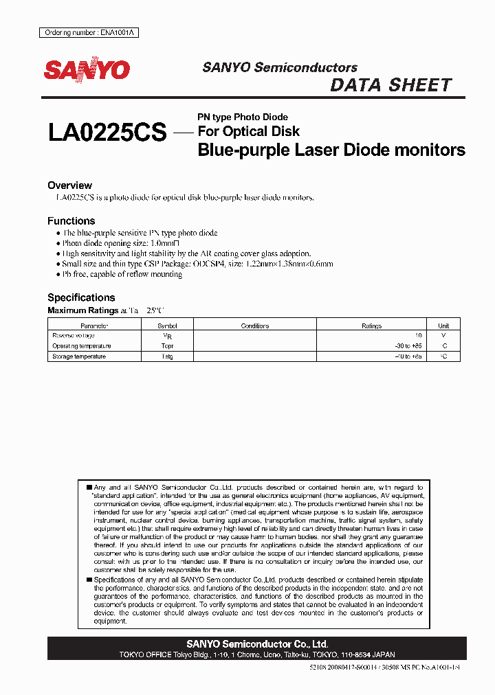 ENA1001A_4492504.PDF Datasheet