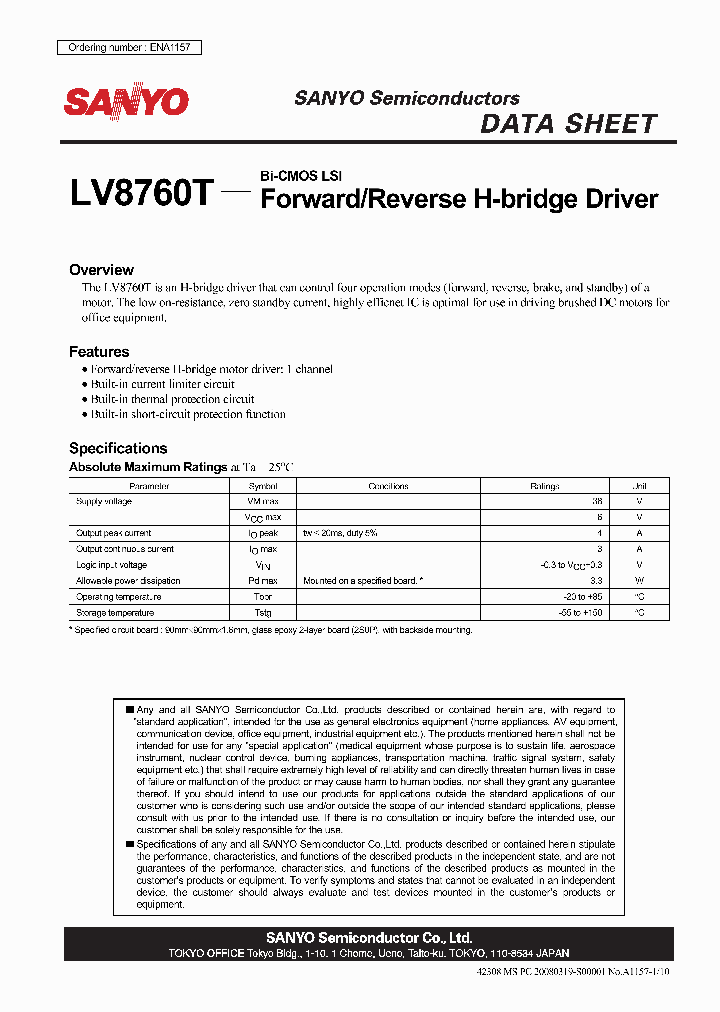 ENA1157_4492386.PDF Datasheet