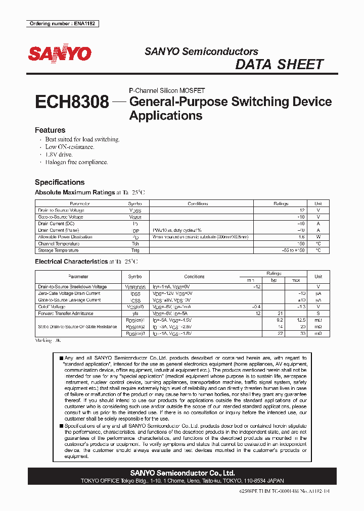 ENA1182_4786549.PDF Datasheet