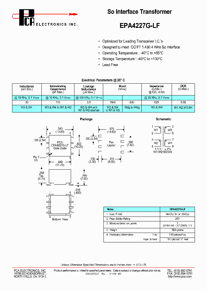 EPA4227G-LF_4485139.PDF Datasheet