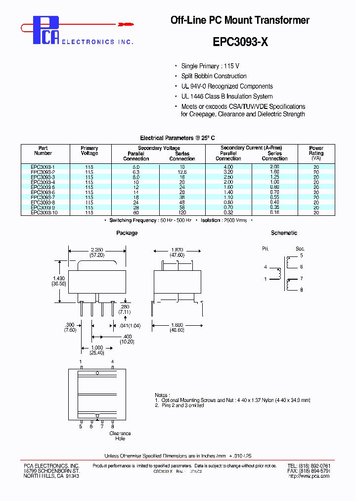 EPC3093-1_4722349.PDF Datasheet
