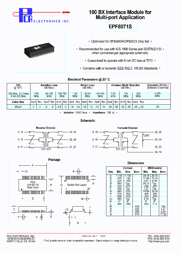 EPF8071S_4834974.PDF Datasheet