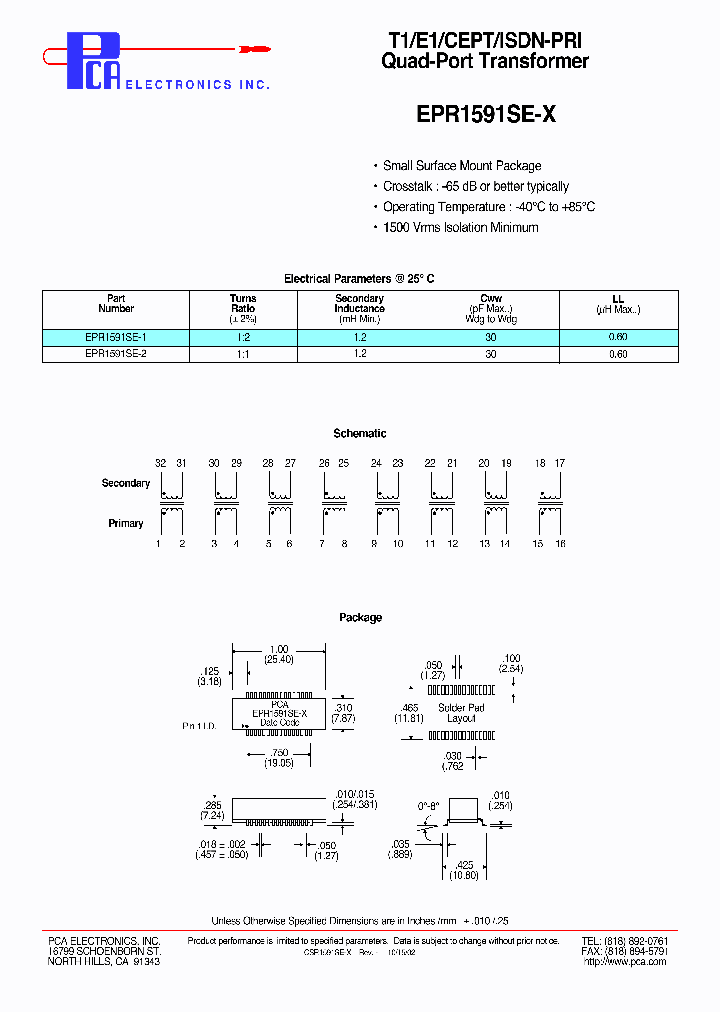 EPR1591SE-X_4609361.PDF Datasheet