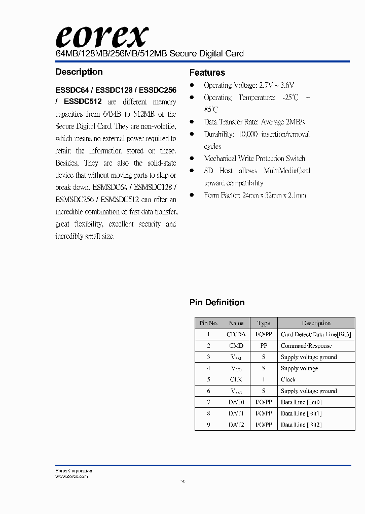 ESSDC512_4171917.PDF Datasheet