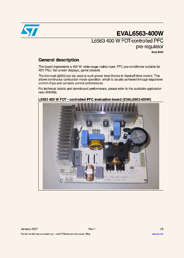 EVAL6563-400W_4251705.PDF Datasheet