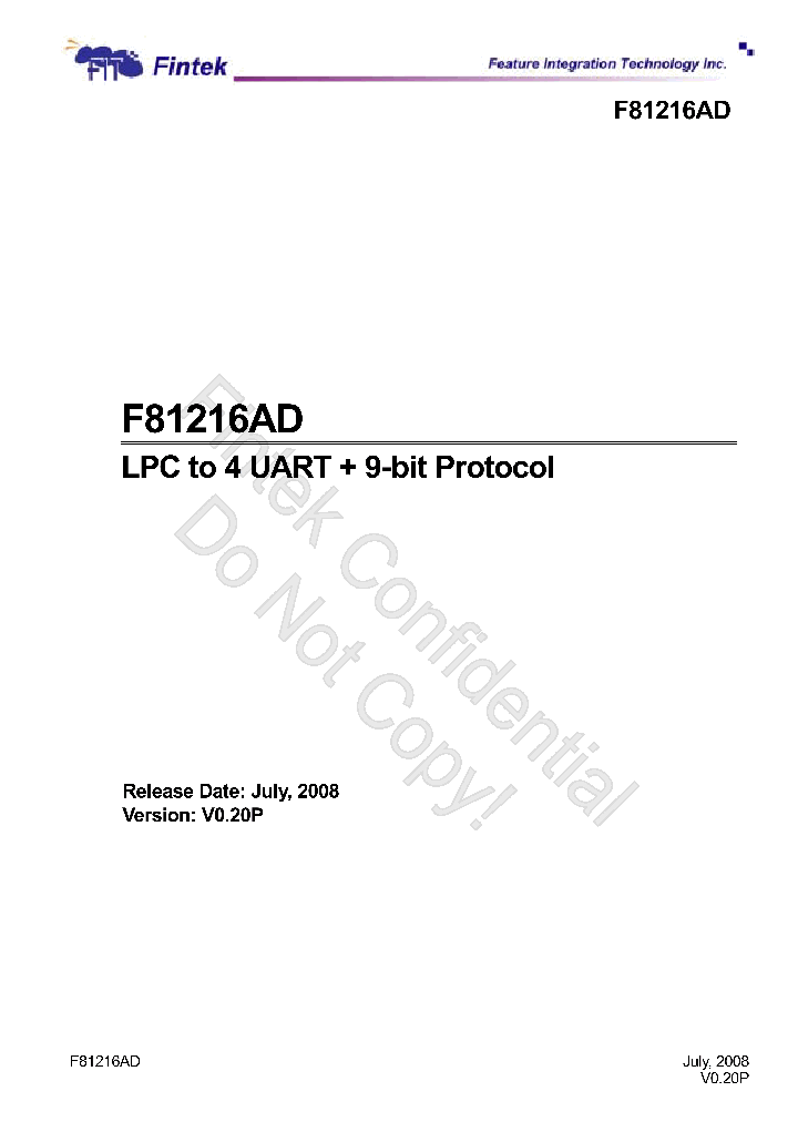 F81216AD_4333000.PDF Datasheet