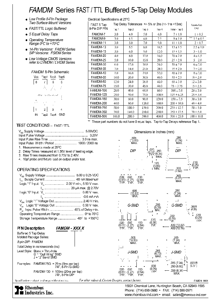 FAMDM-200_4639709.PDF Datasheet