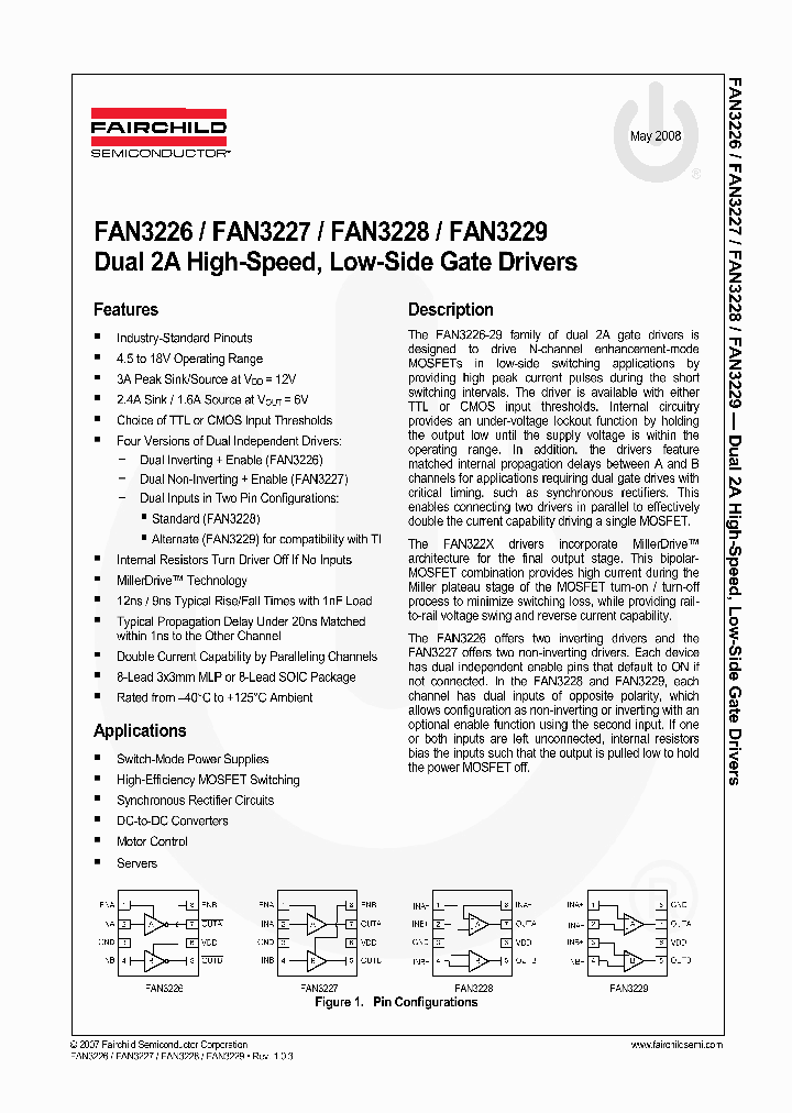 FAN3226_4229332.PDF Datasheet