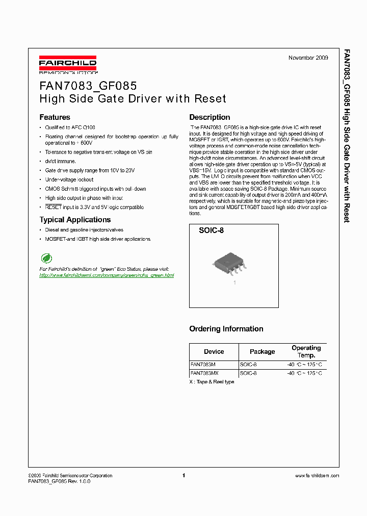 FAN7083M_4748671.PDF Datasheet