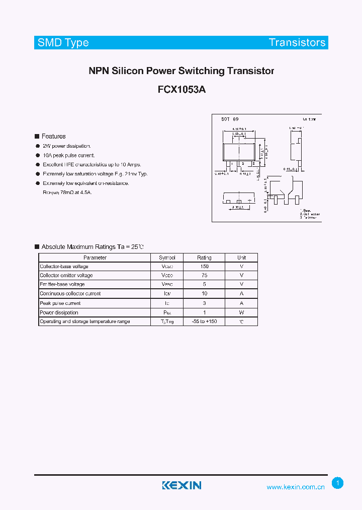 FCX1053A_4507565.PDF Datasheet