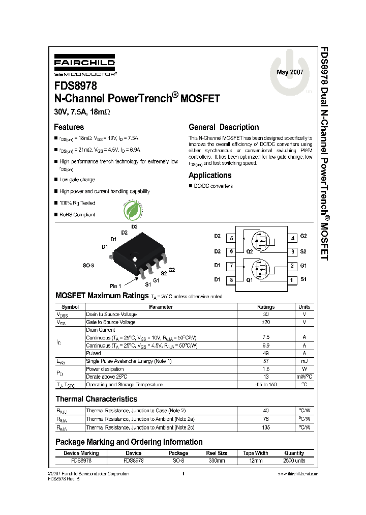 FDS897807_4230053.PDF Datasheet