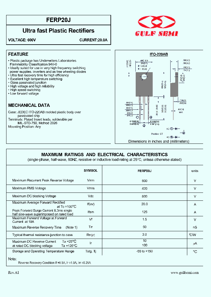 FERP20J_4618911.PDF Datasheet