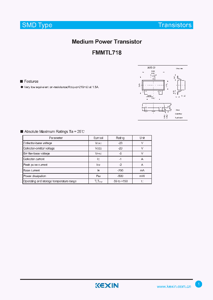 FMMTL718_4295269.PDF Datasheet