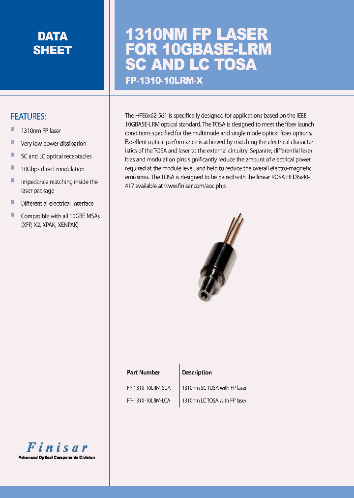FP-1310-10LRM-LCA_4502970.PDF Datasheet