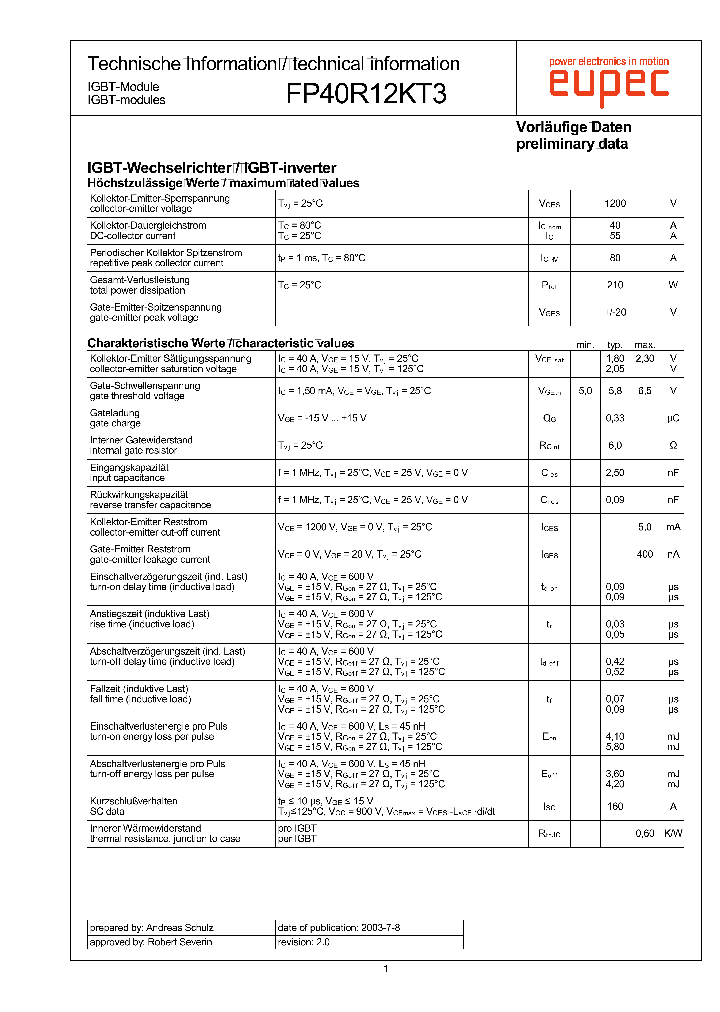 FP40R12KT3_4338677.PDF Datasheet