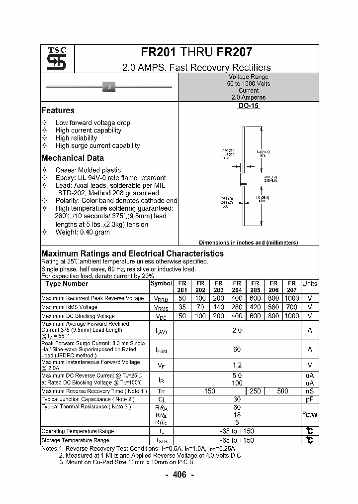 FR201_4250070.PDF Datasheet