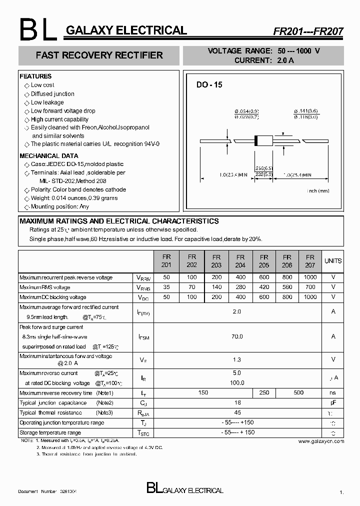 FR201_4250073.PDF Datasheet