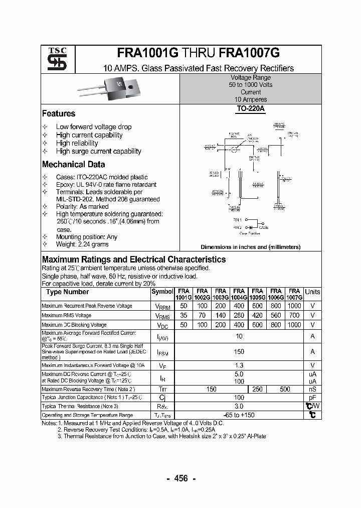 FRA1005G_4168041.PDF Datasheet