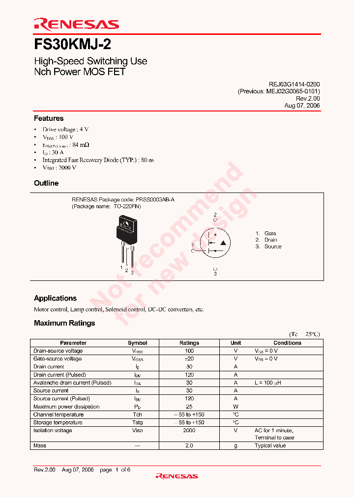 FS30KMJ-2_4416594.PDF Datasheet