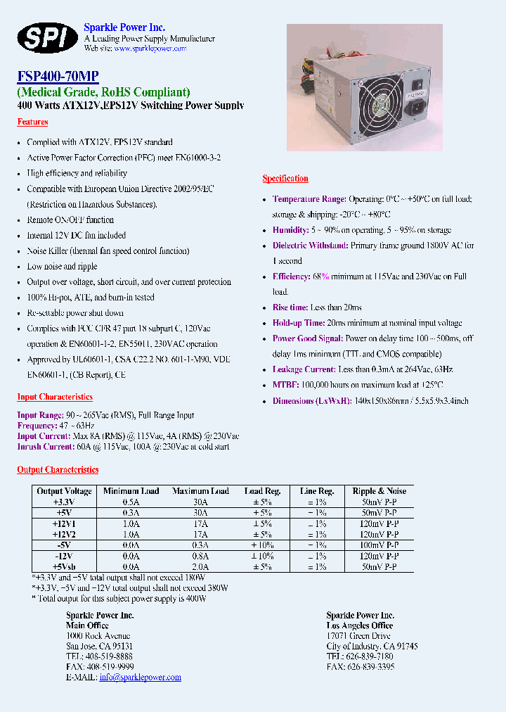 FSP400-70MP_4390765.PDF Datasheet