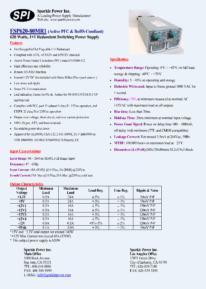 FSP620-80MR1_4359315.PDF Datasheet