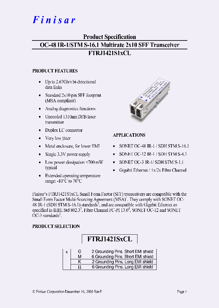 FTRJ1421SG_4506376.PDF Datasheet