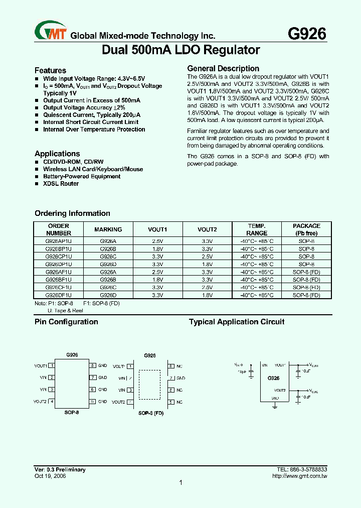 G926CP1U_4255937.PDF Datasheet