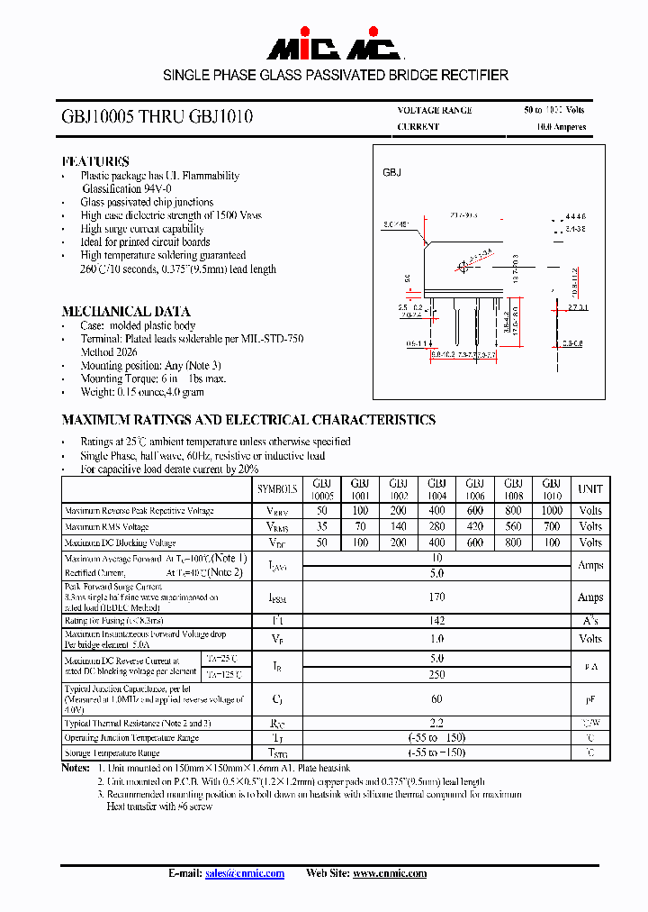 GBJ10005_4446774.PDF Datasheet