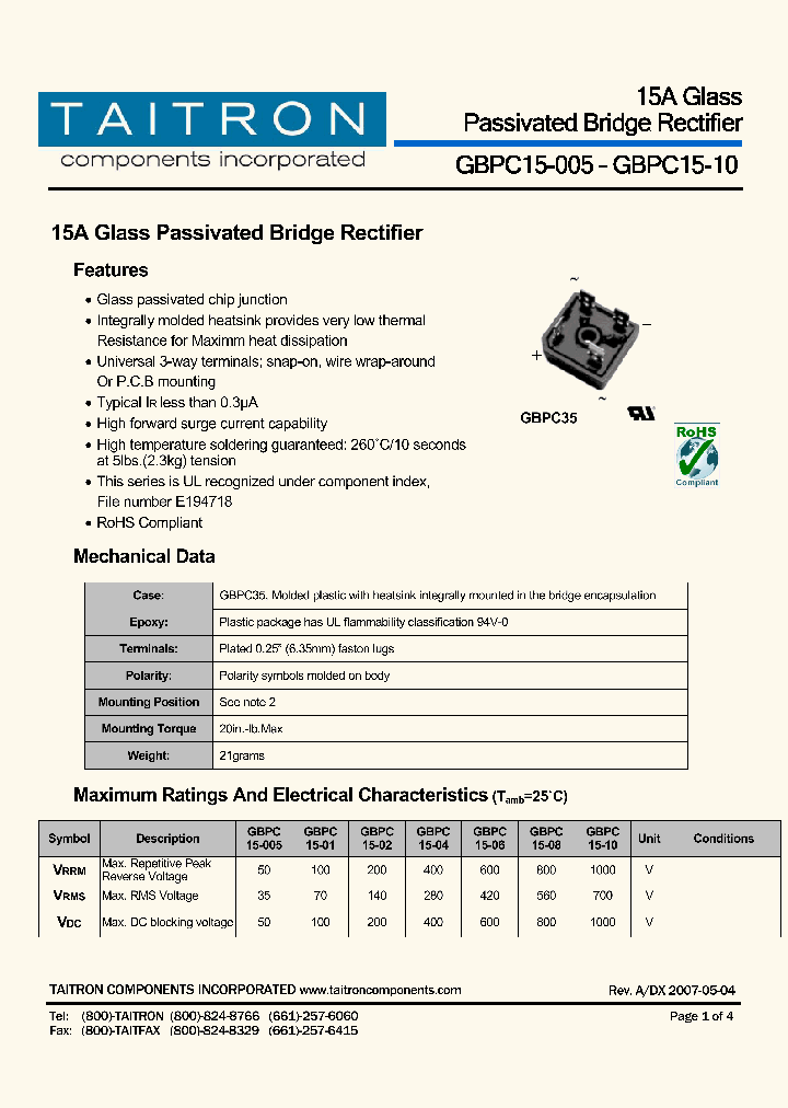 GBPC15-005_4176315.PDF Datasheet