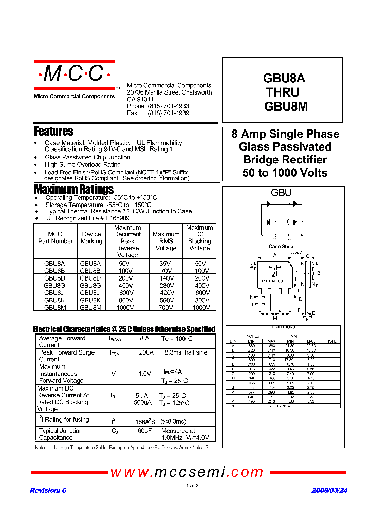 GBU8M_4669557.PDF Datasheet