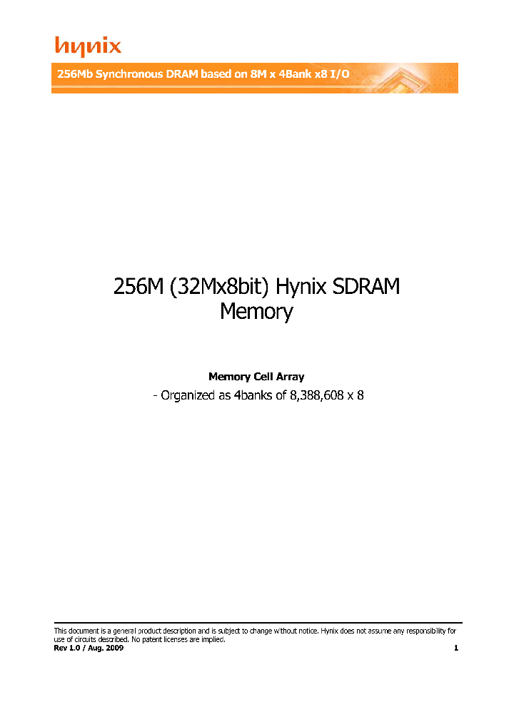 H57V2582GTR-60C_4541906.PDF Datasheet