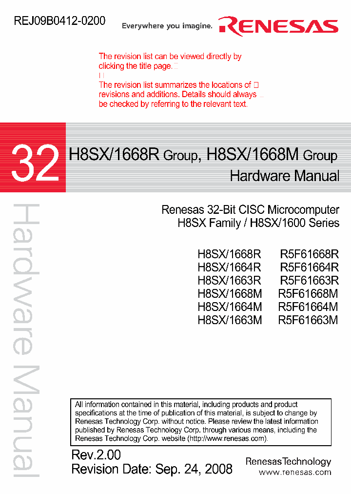 H8SX1668R_4785029.PDF Datasheet