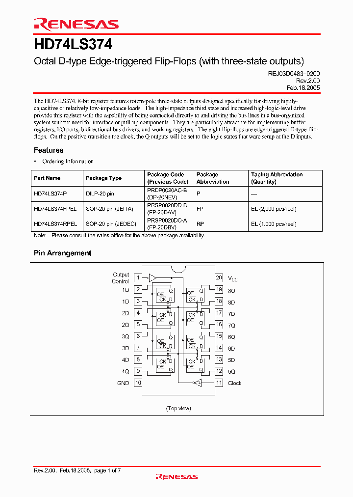 HD74LS374_4297780.PDF Datasheet