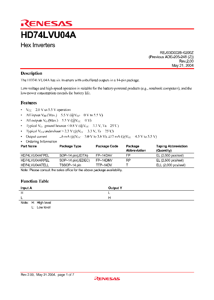 HD74LVU04A_4372748.PDF Datasheet