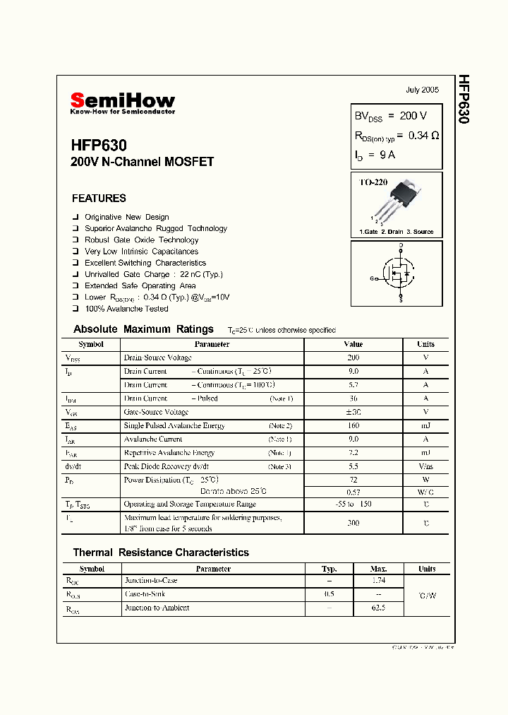 HFP630_4590728.PDF Datasheet