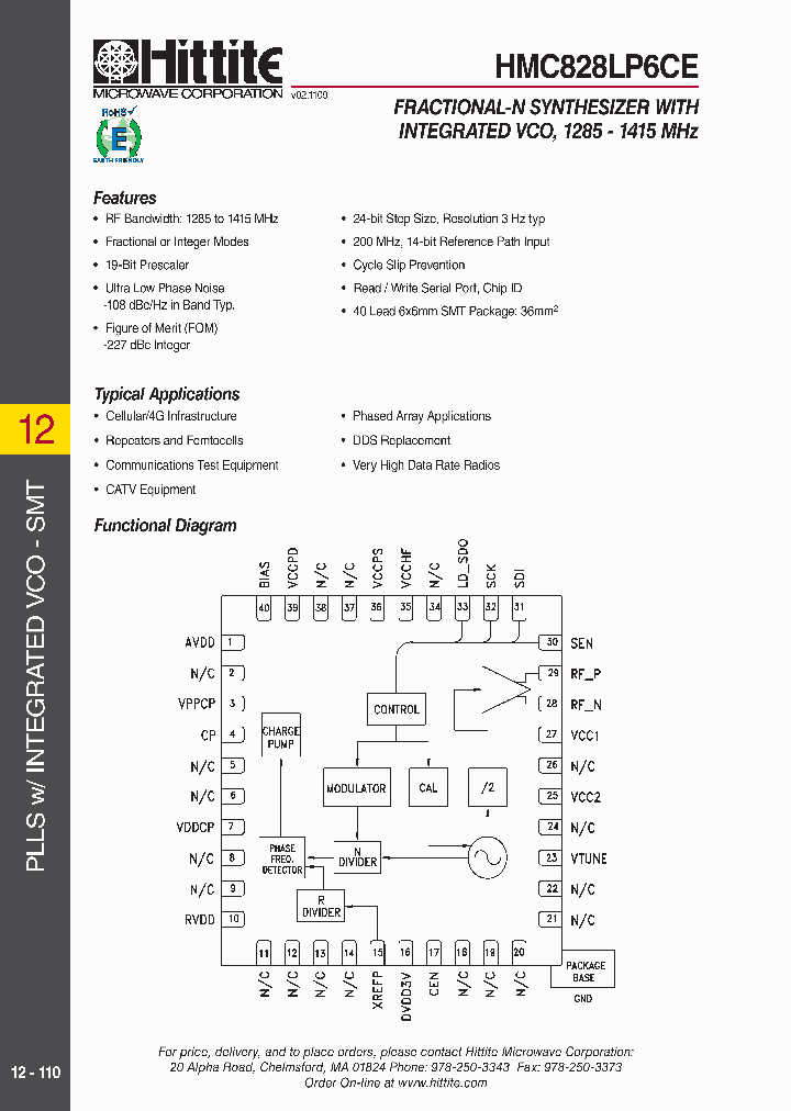 HMC828LP6CE_4583345.PDF Datasheet