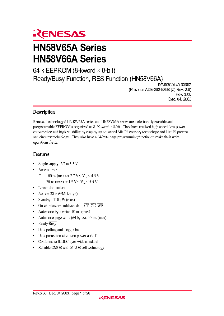 HN58V65AFP-10_4316244.PDF Datasheet
