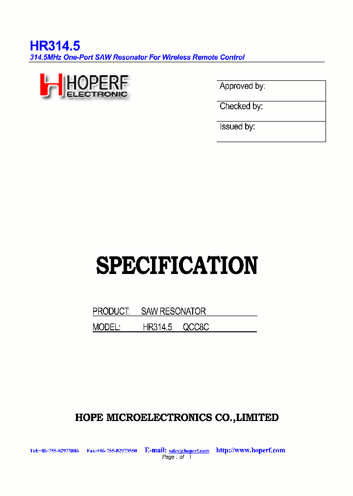 HR3145QCC8C_4891454.PDF Datasheet