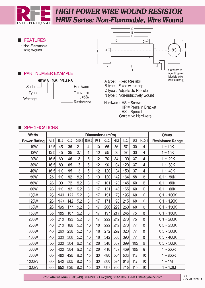 HRWA20W-10R-J-HP_4525549.PDF Datasheet
