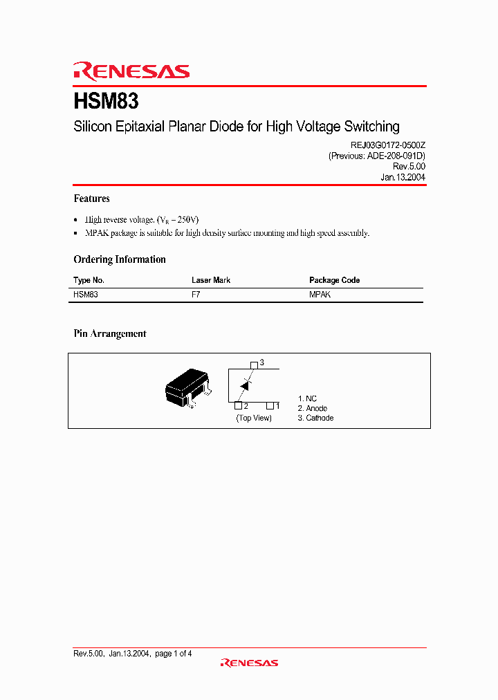 HSM83_4321606.PDF Datasheet