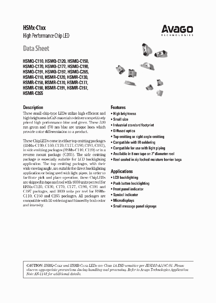 HSMX-C1XX_4629458.PDF Datasheet